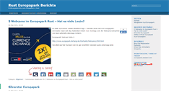 Desktop Screenshot of europapark.serpland.com